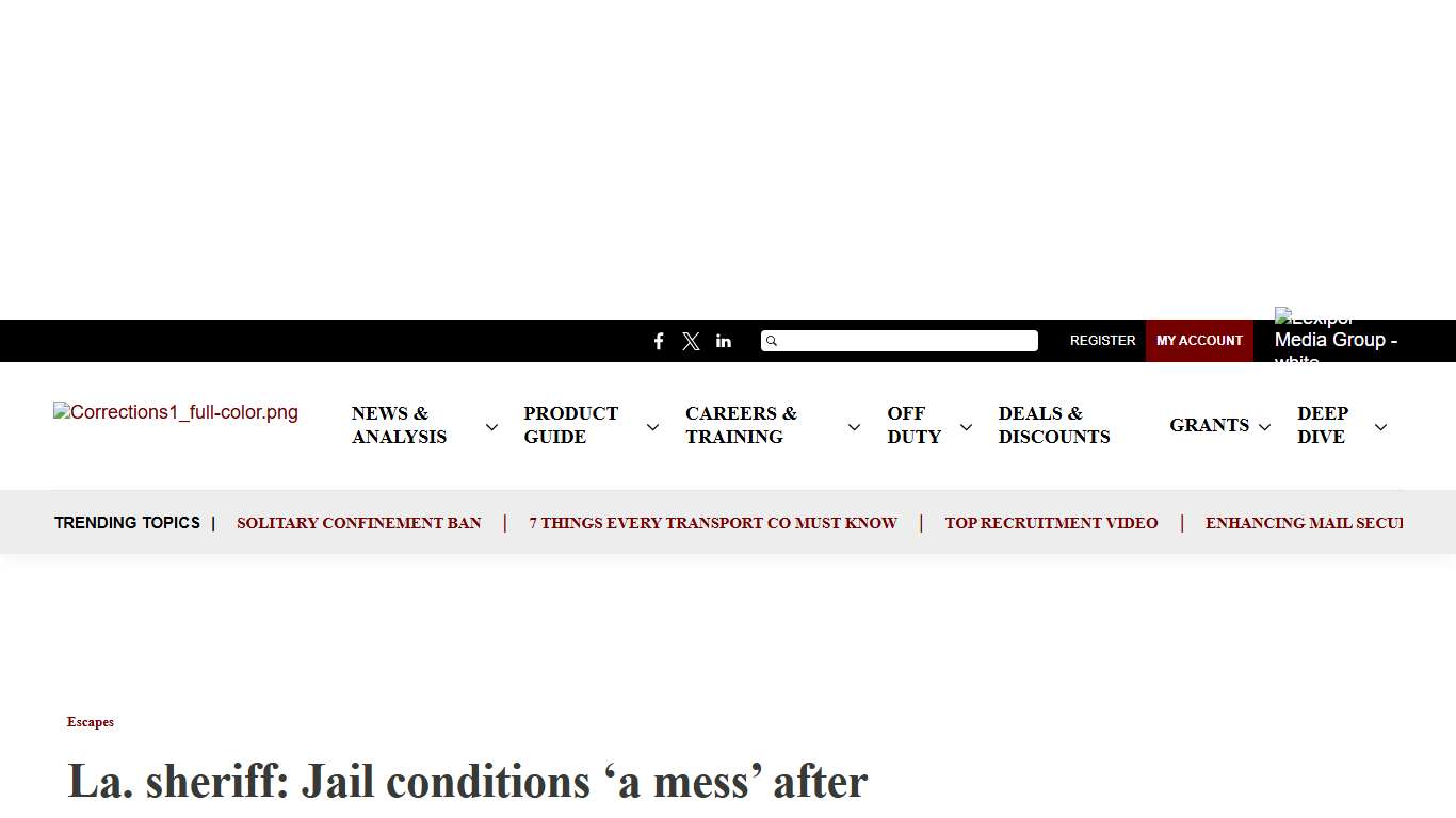 St. Landry Parish jail escape blamed on poor conditions